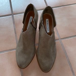 Chelsea & Violet Nicky suede booties